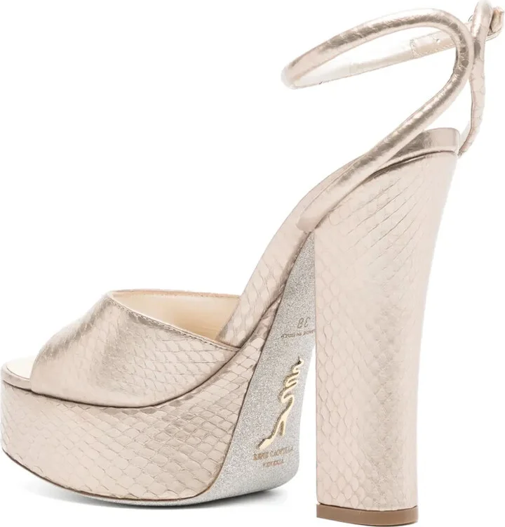 140mm Ayersilk-shadow strass sandals - Image 3