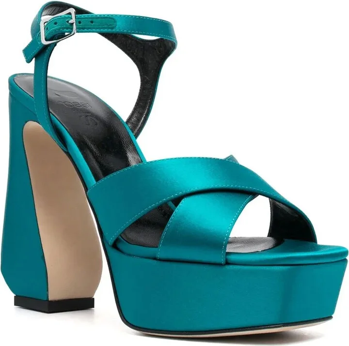 140mm Buckle-Fastening Sandals - Image 2