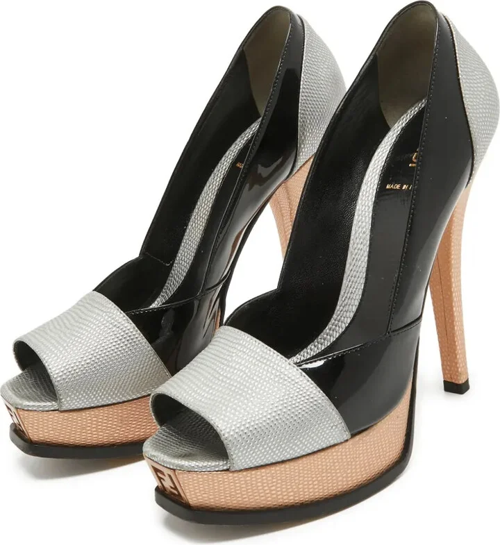 140mm Colourblock Pumps - Image 2