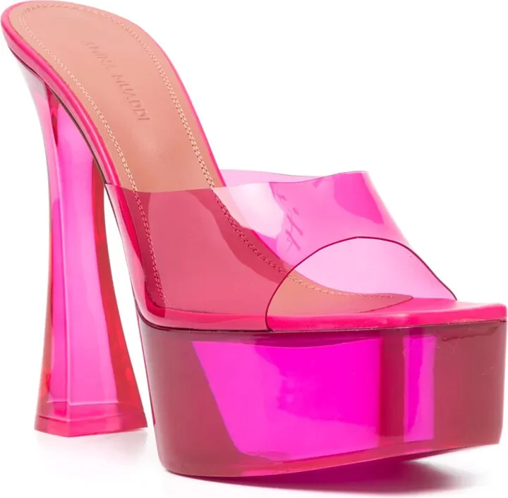 140mm Dalida Glass platform sandals - Image 2