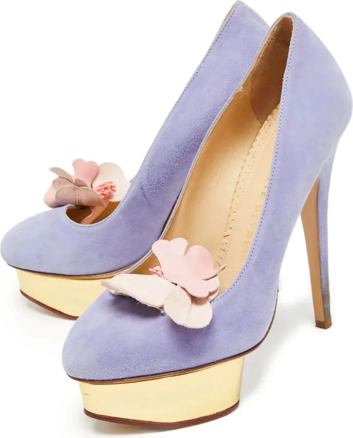 140mm Dolly leather pumps - Image 2