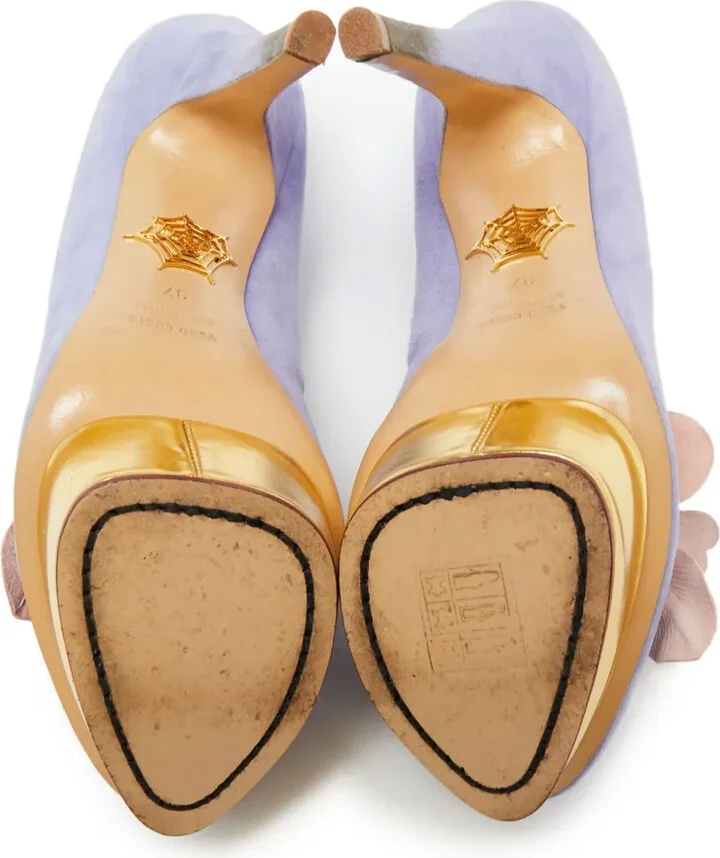 140mm Dolly leather pumps - Image 4