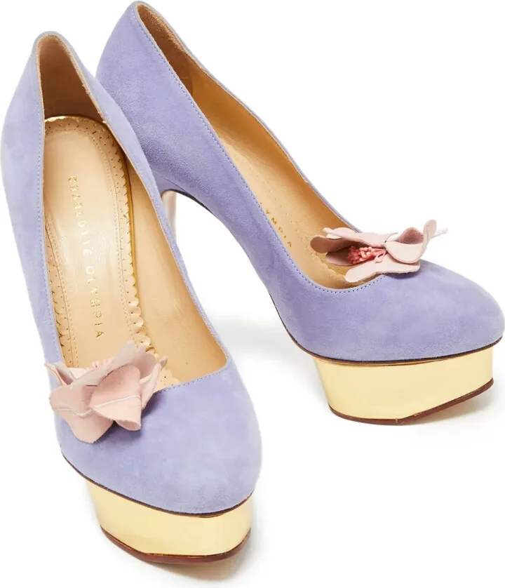 140mm Dolly leather pumps - Image 5