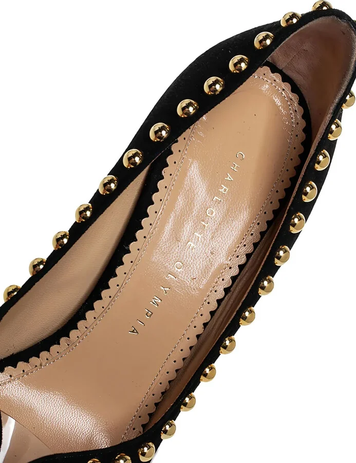 140mm Dolly studded platform pumps - Image 4