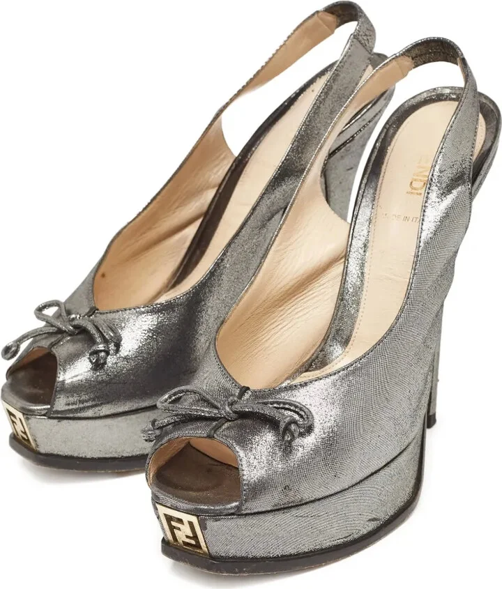 140mm Fendista Bow sandals - Image 2
