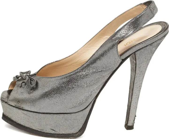 140mm Fendista Bow sandals