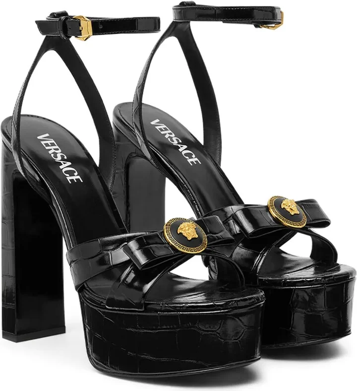 140mm Gianni Ribbon sandals - Image 2