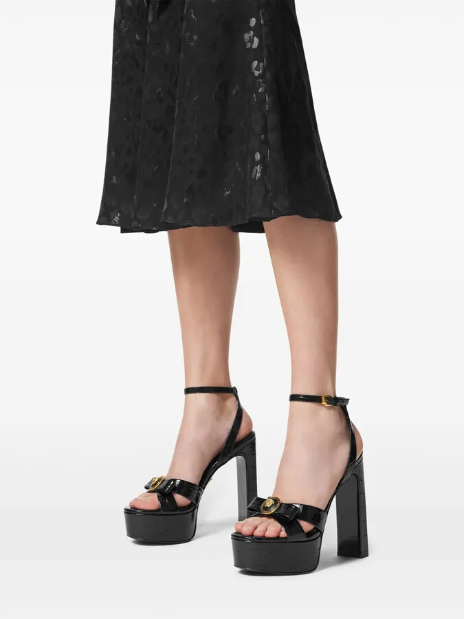 140mm Gianni Ribbon sandals - Image 5