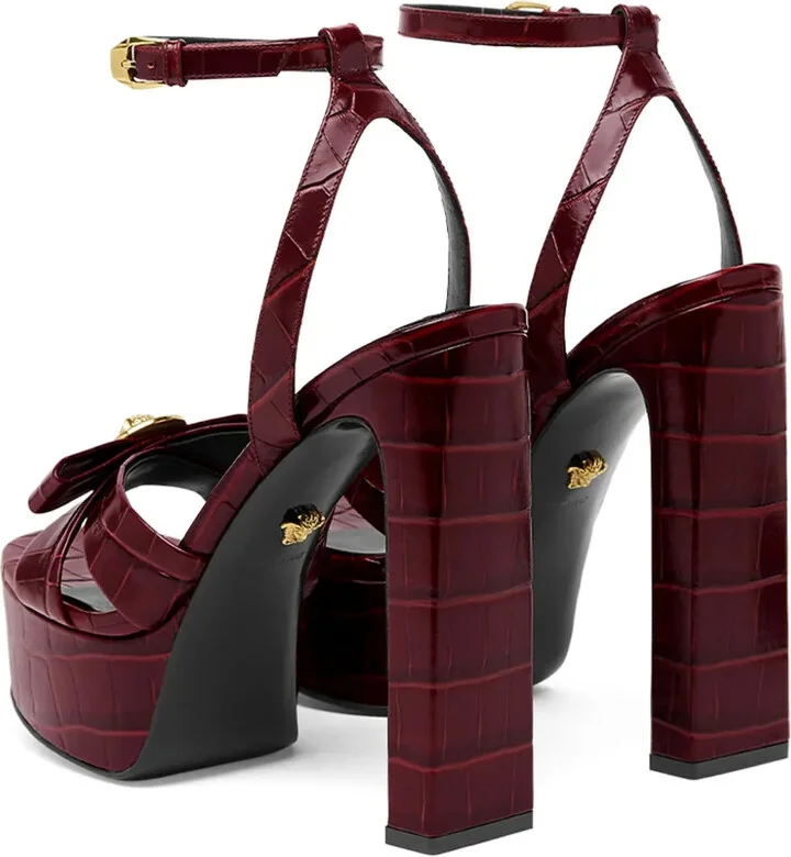 140mm Gianni Ribbon sandals - Image 3