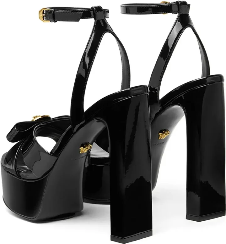 140mm Gianni Ribbon sandals - Image 3