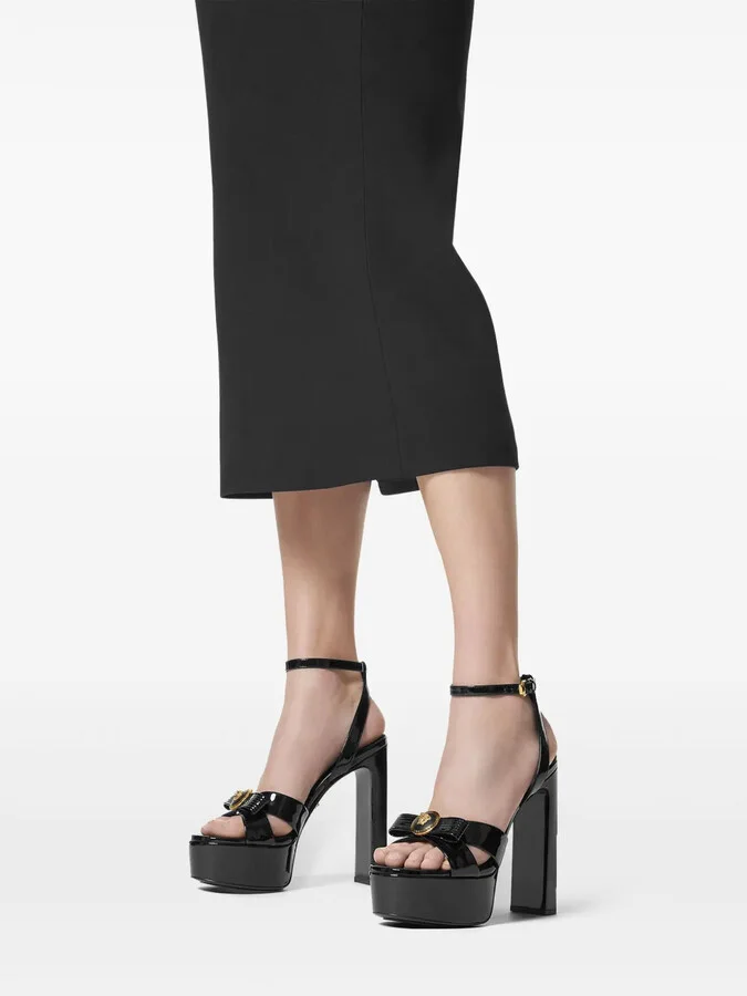 140mm Gianni Ribbon sandals - Image 5
