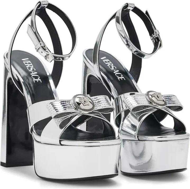 140mm Gianni Ribbon sandals - Image 2