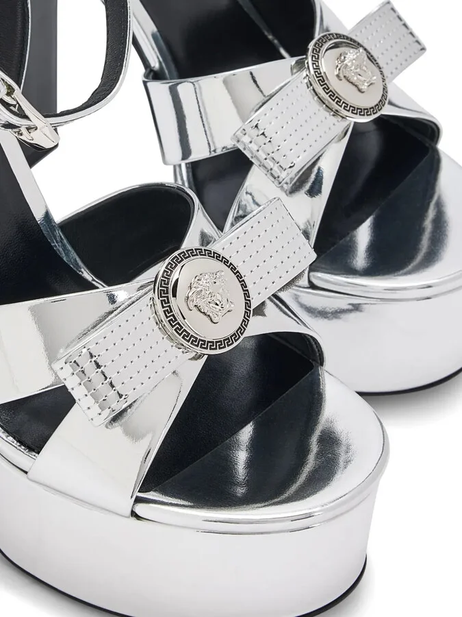 140mm Gianni Ribbon sandals - Image 4