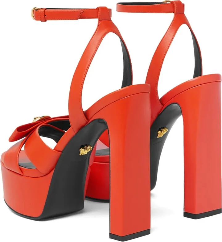 140mm Gianni Ribbon sandals - Image 3