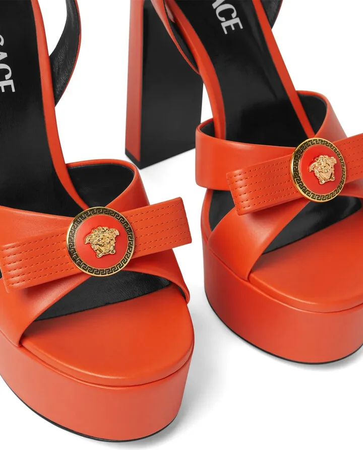140mm Gianni Ribbon sandals - Image 4