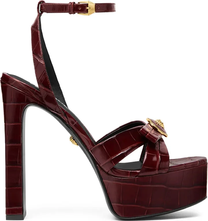140mm Gianni Ribbon sandals