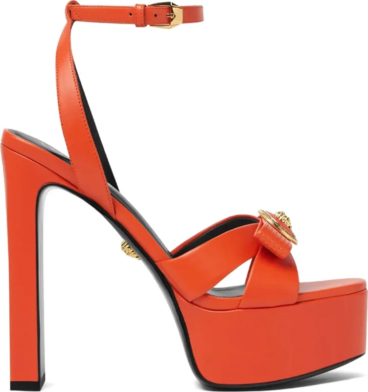 140mm Gianni Ribbon sandals