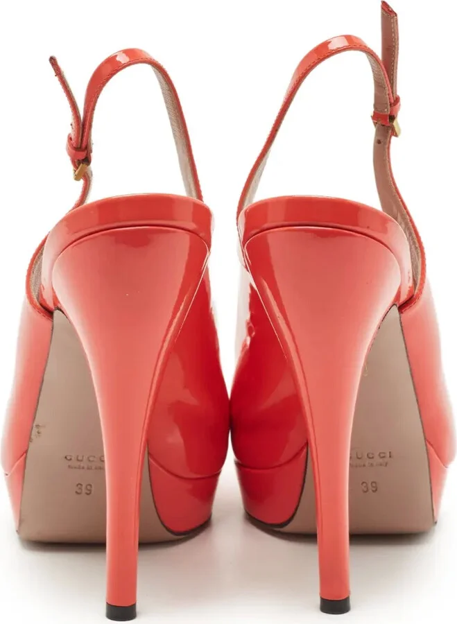 140mm Leather Heeled Pumps - Image 4
