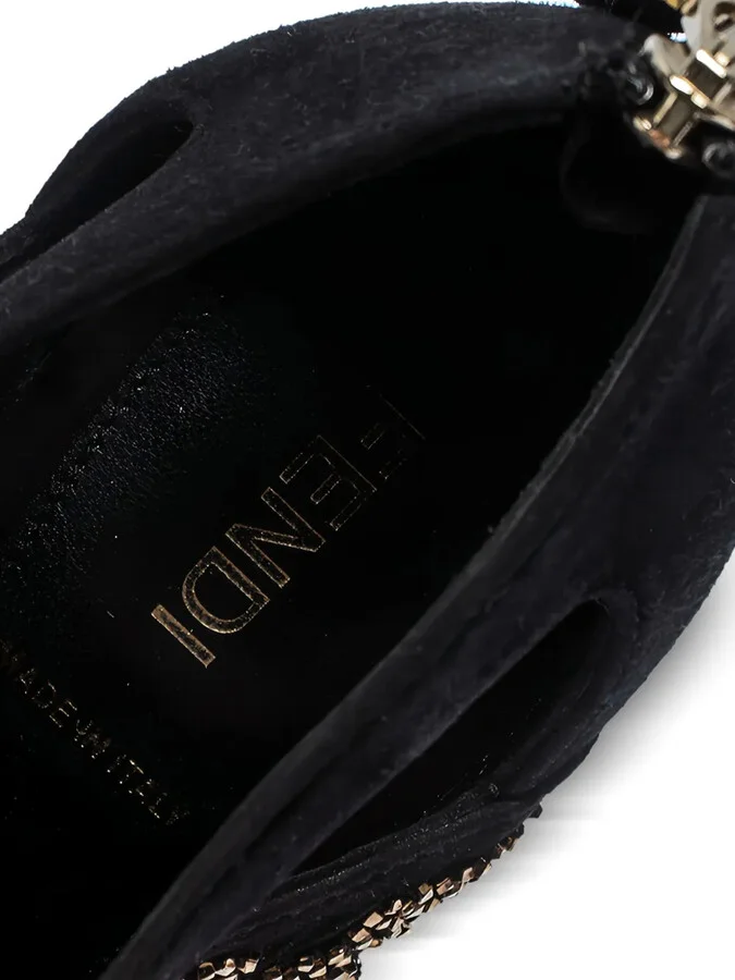 140mm Leather Heeled Pumps - Image 5