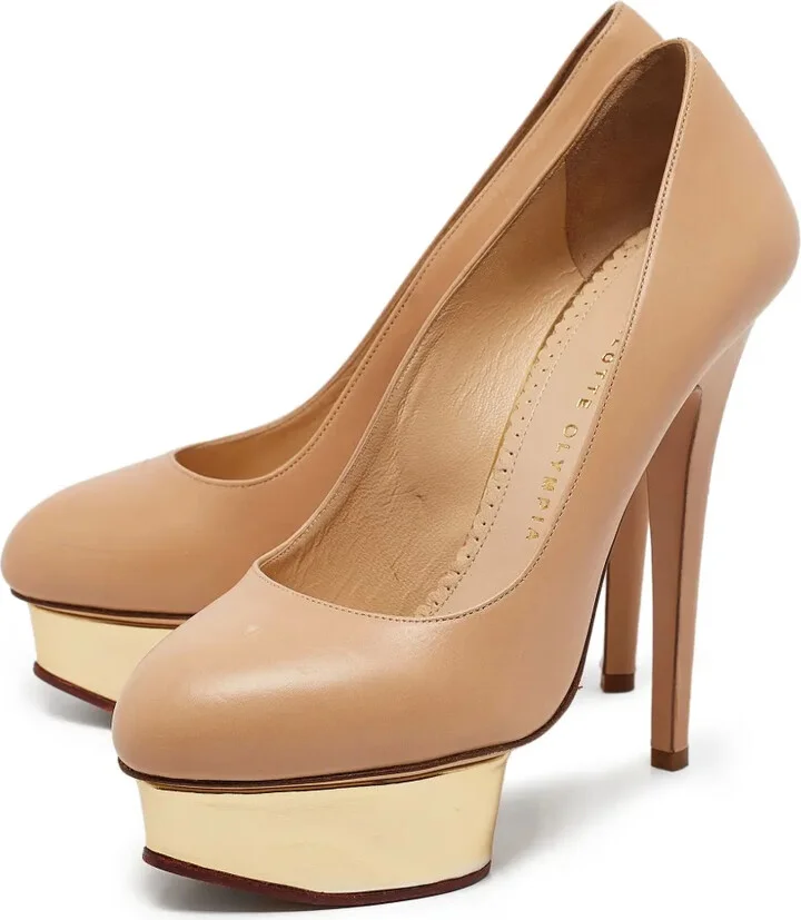 140mm Leather Pumps - Image 2
