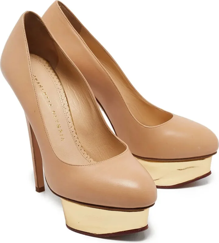 140mm Leather Pumps - Image 3