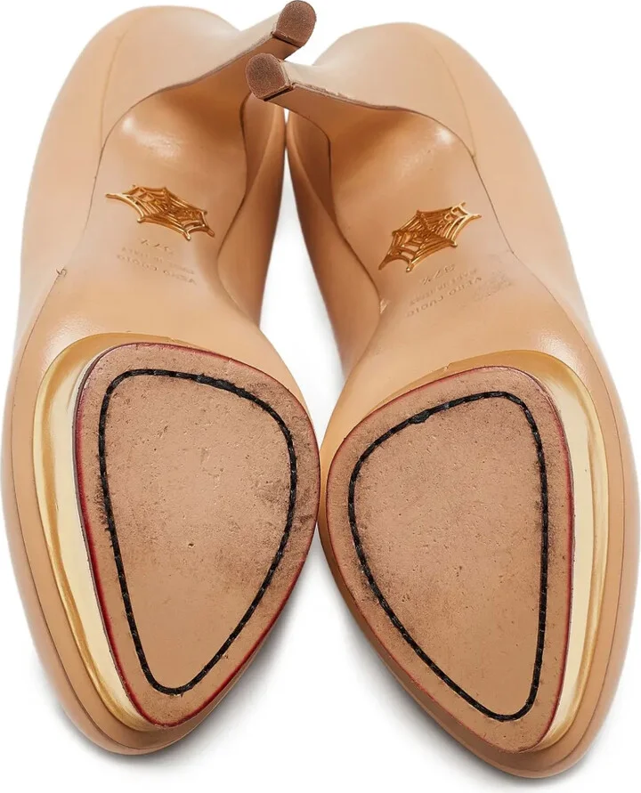 140mm Leather Pumps - Image 5