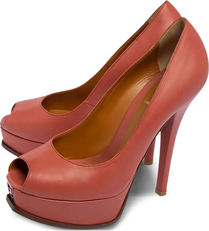 140mm Leather Pumps - Image 2