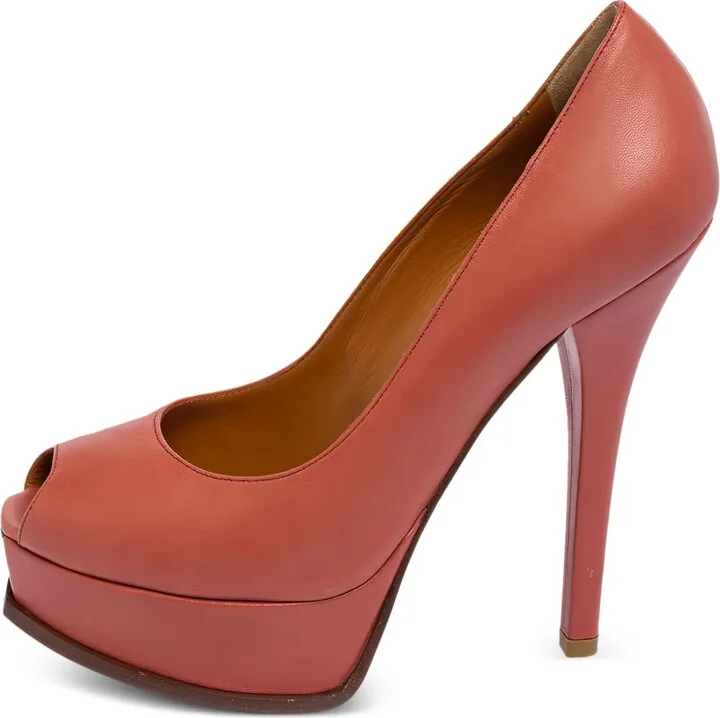 140mm Leather Pumps