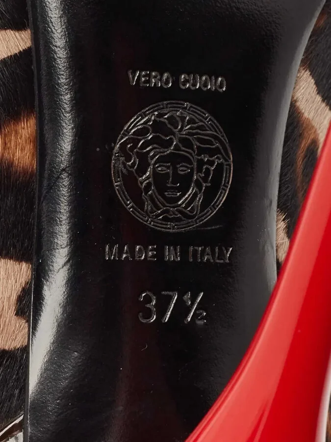 140mm Leopard-Print Pumps - Image 5