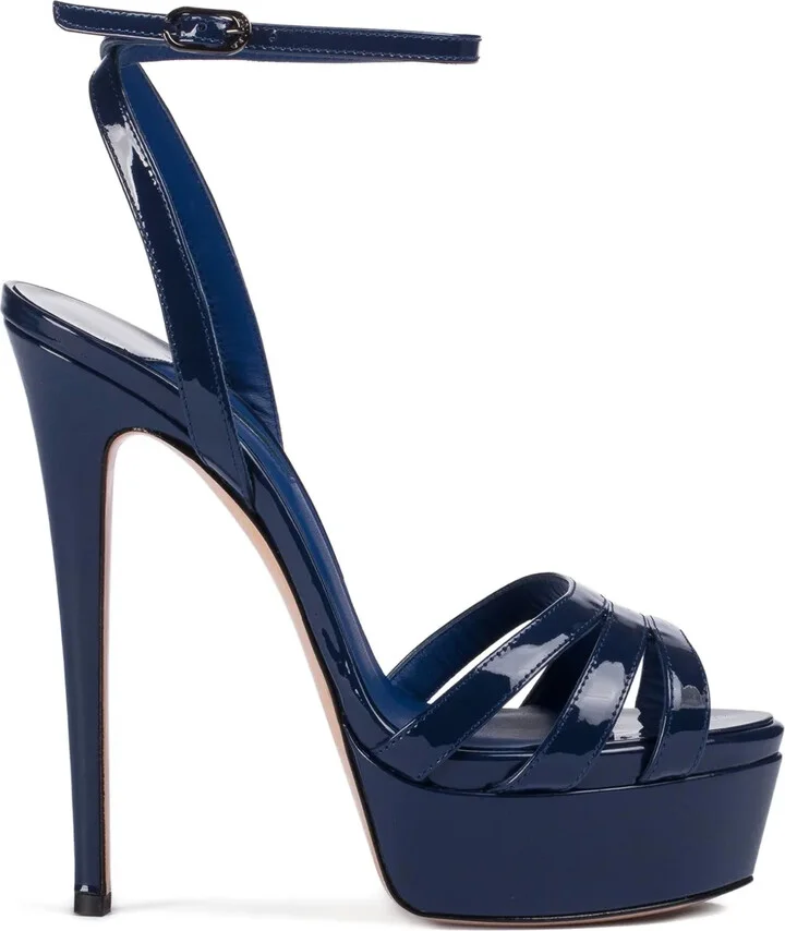 140mm Lola strappy sandals