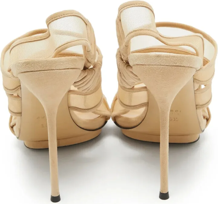140mm Mesh-Detailed Sandals - Image 3