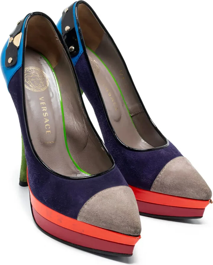 140mm Panelled Pumps - Image 2
