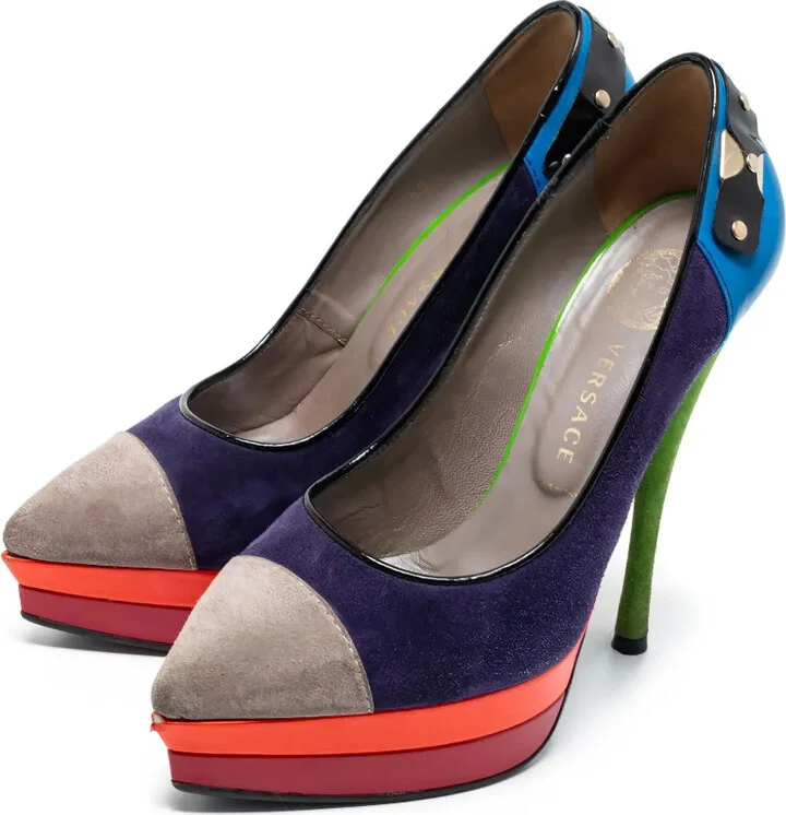 140mm Panelled Pumps - Image 4