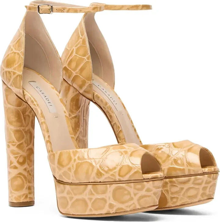 140mm Platform Heeled Sandals - Image 2