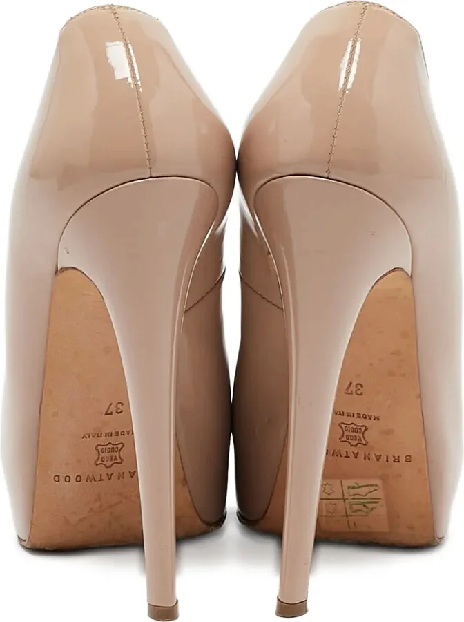 140mm Platform Stiletto Pumps - Image 4