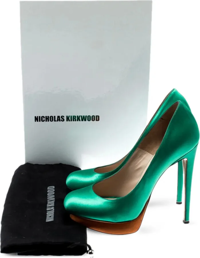140mm Platform Stiletto Pumps - Image 4