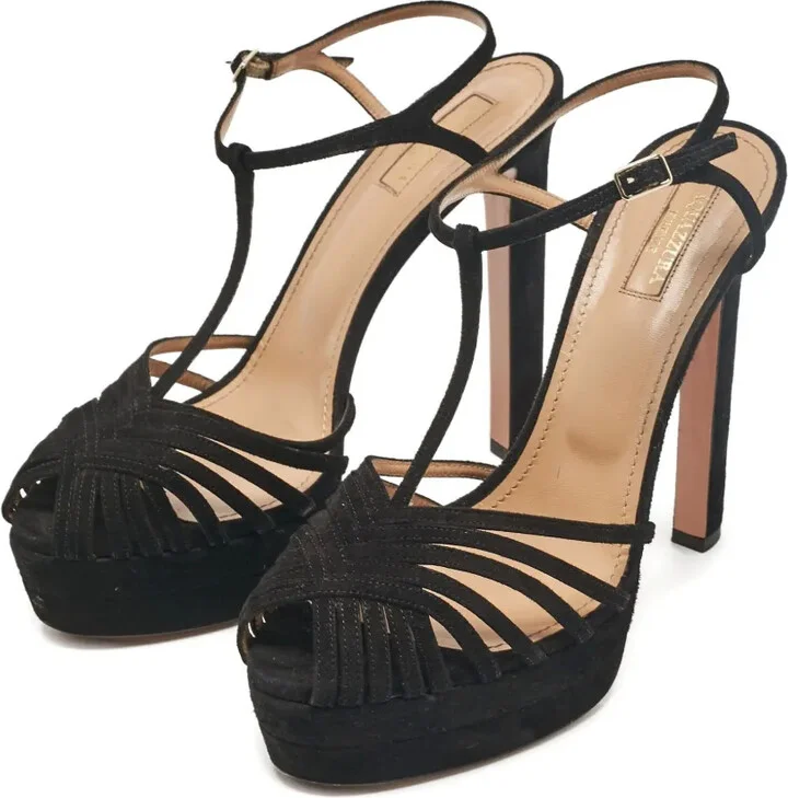 140mm platform T-strap sandals - Image 2