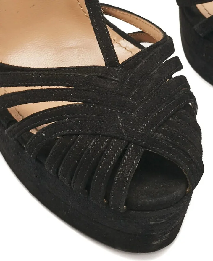 140mm platform T-strap sandals - Image 5
