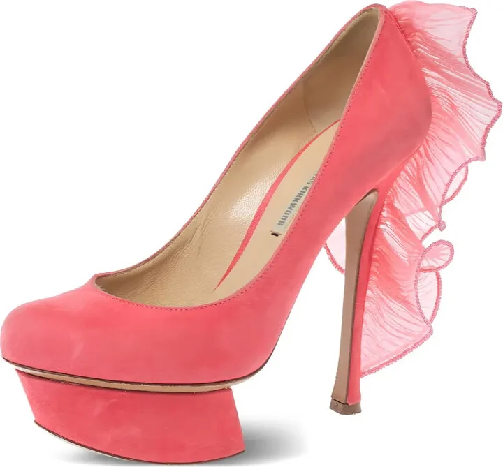 140mm Ruffled Pumps - Image 2