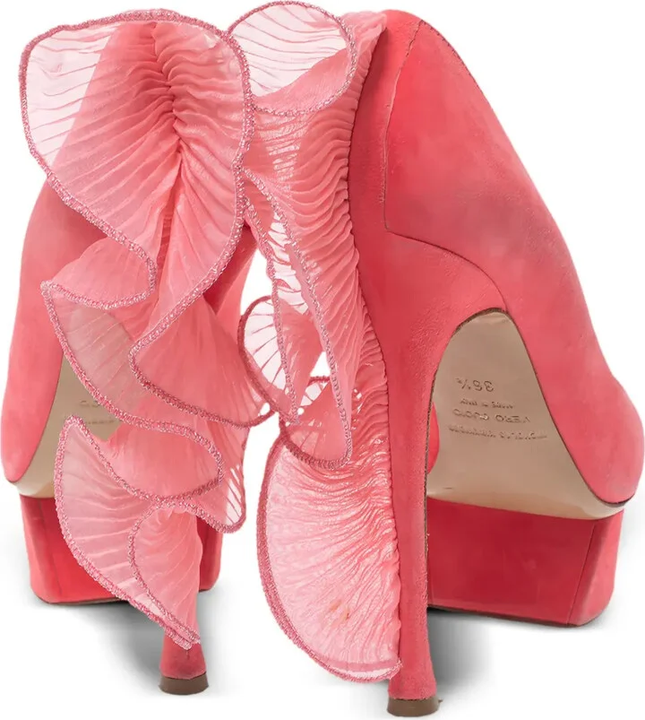140mm Ruffled Pumps - Image 4