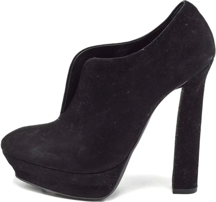 140mm Suede Platform Boots