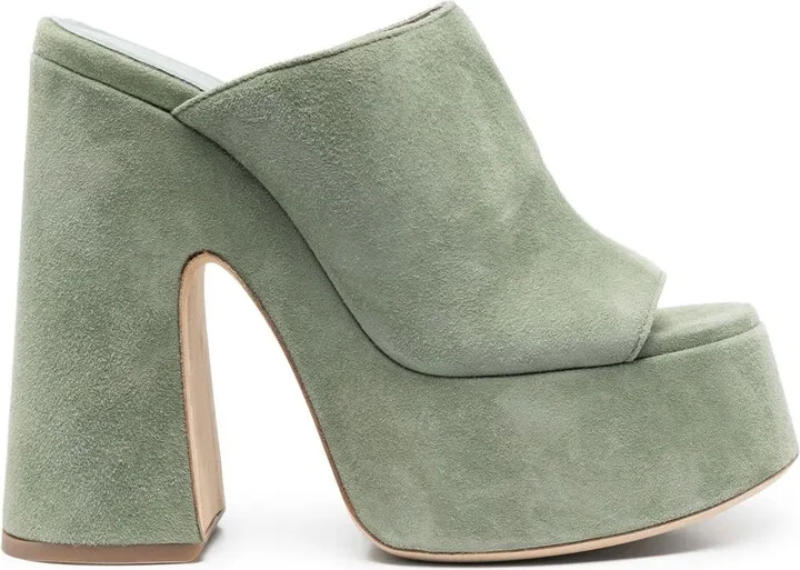 140mm Suede Sandals