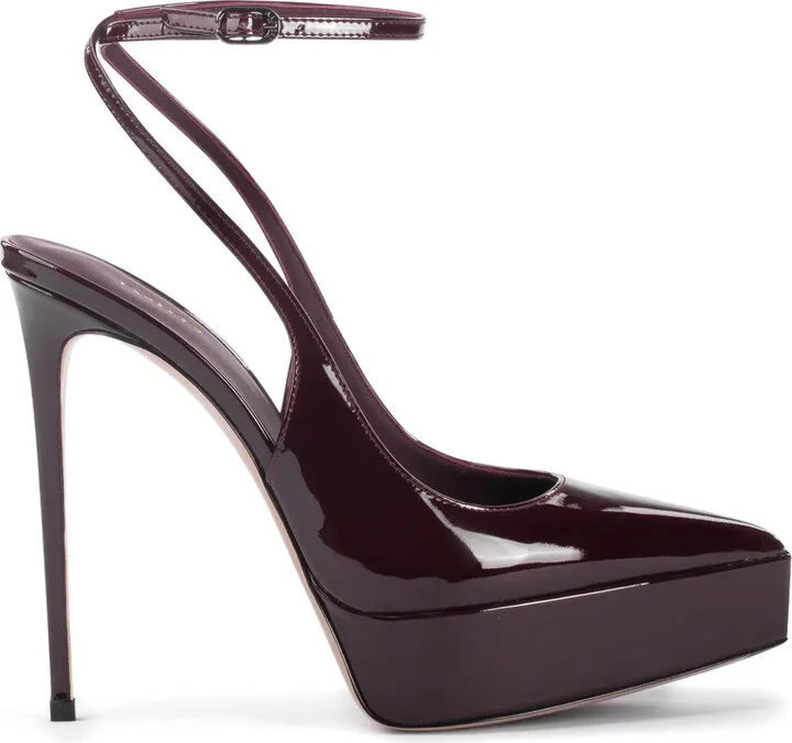 140mm Uma slingback pumps