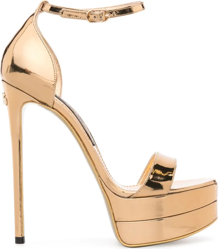 145mm Keira leather sandals