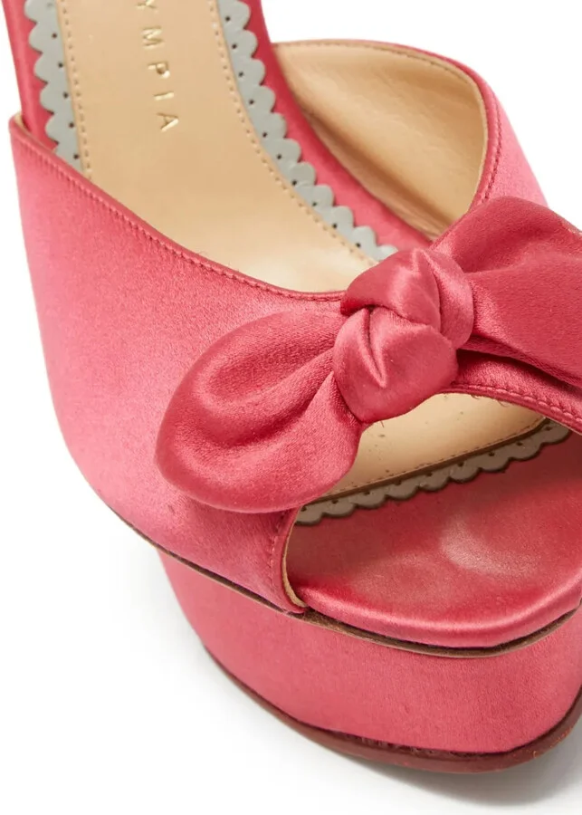 145mm Leather Heeled Sandals - Image 5
