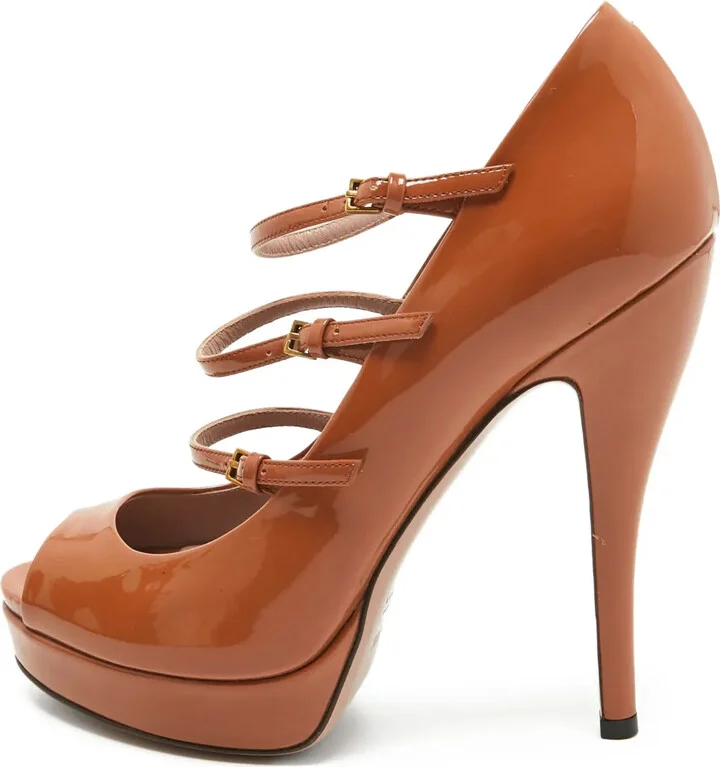 145mm Leather Pumps