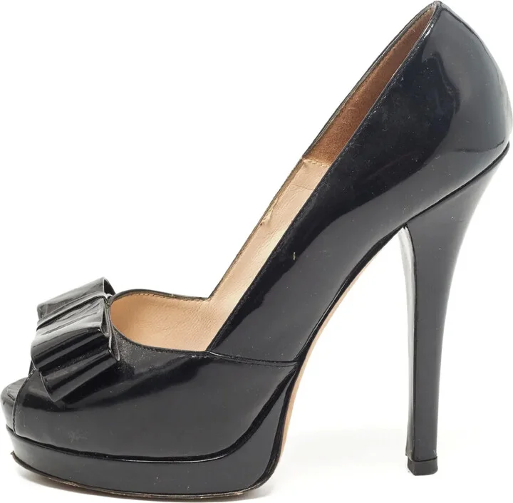 145mm Leather Pumps