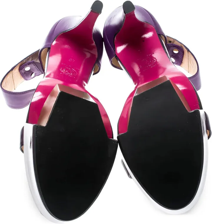 145mm Leather Sandals - Image 3