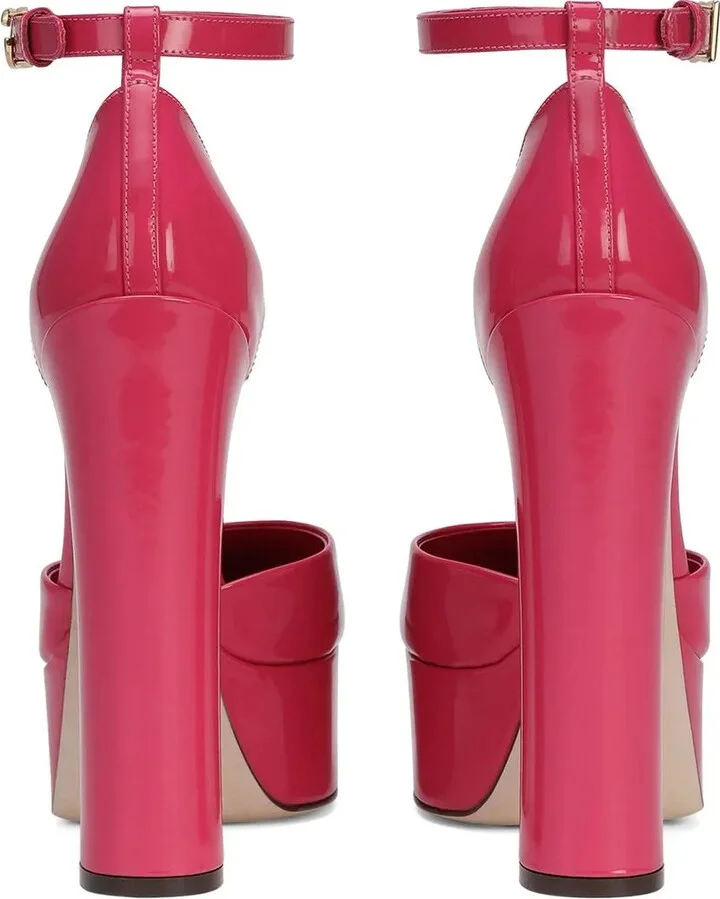 145mm Patent-Leather Platform Pumps - Image 3