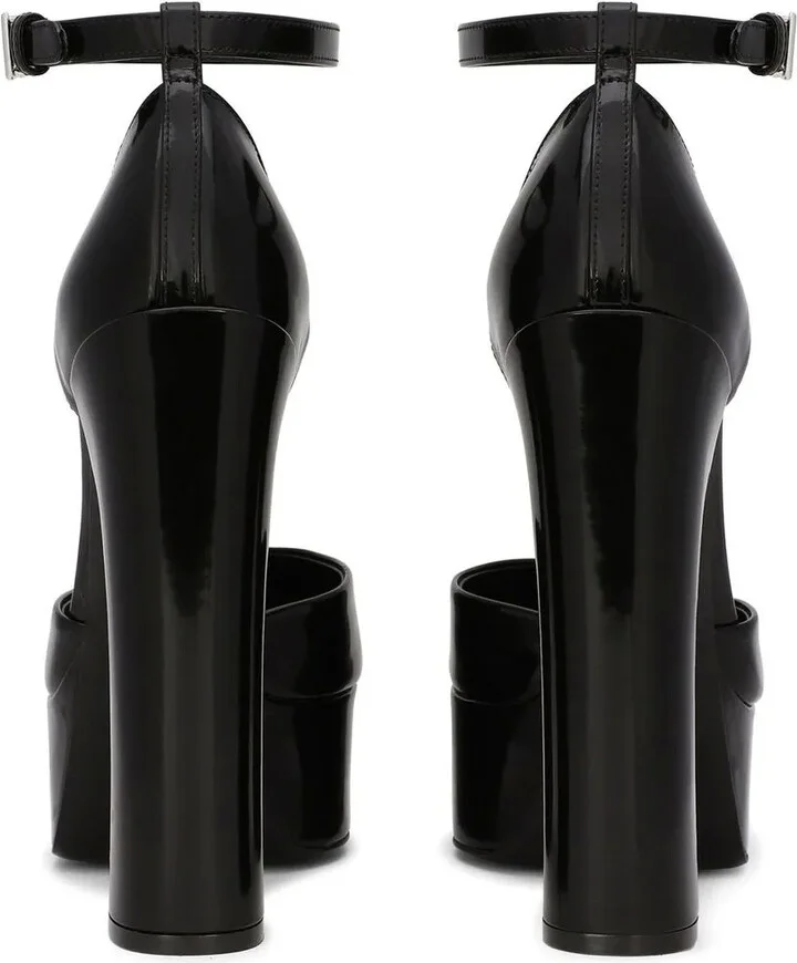 145mm Patent-Leather Platform Pumps - Image 3